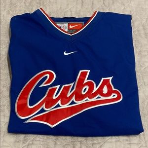 Cubs Nike vneck pullover jacket